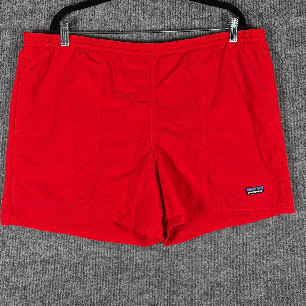 Patagonia Baggies Shorts 57019 SP13 5 Inseam Red L Mens